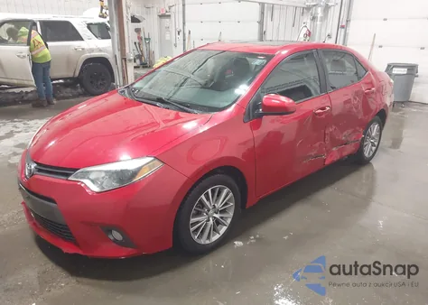 2015 Toyota Corolla Le Premium из США, поврежденный, VIN 2T1BURHE4FC394456